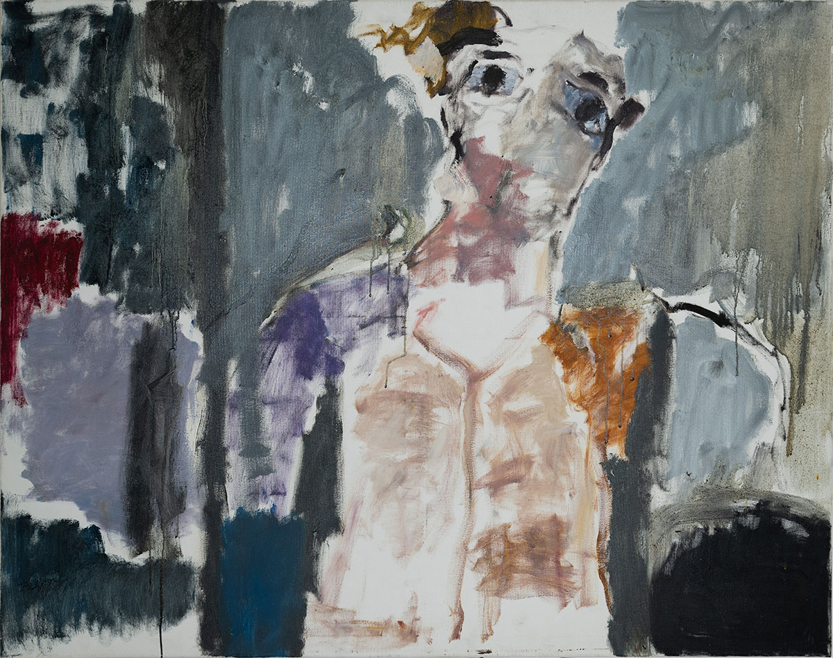 MOHAMED MAZROUIE Untitled 81, 2011 (127*101) acrylic on canvas