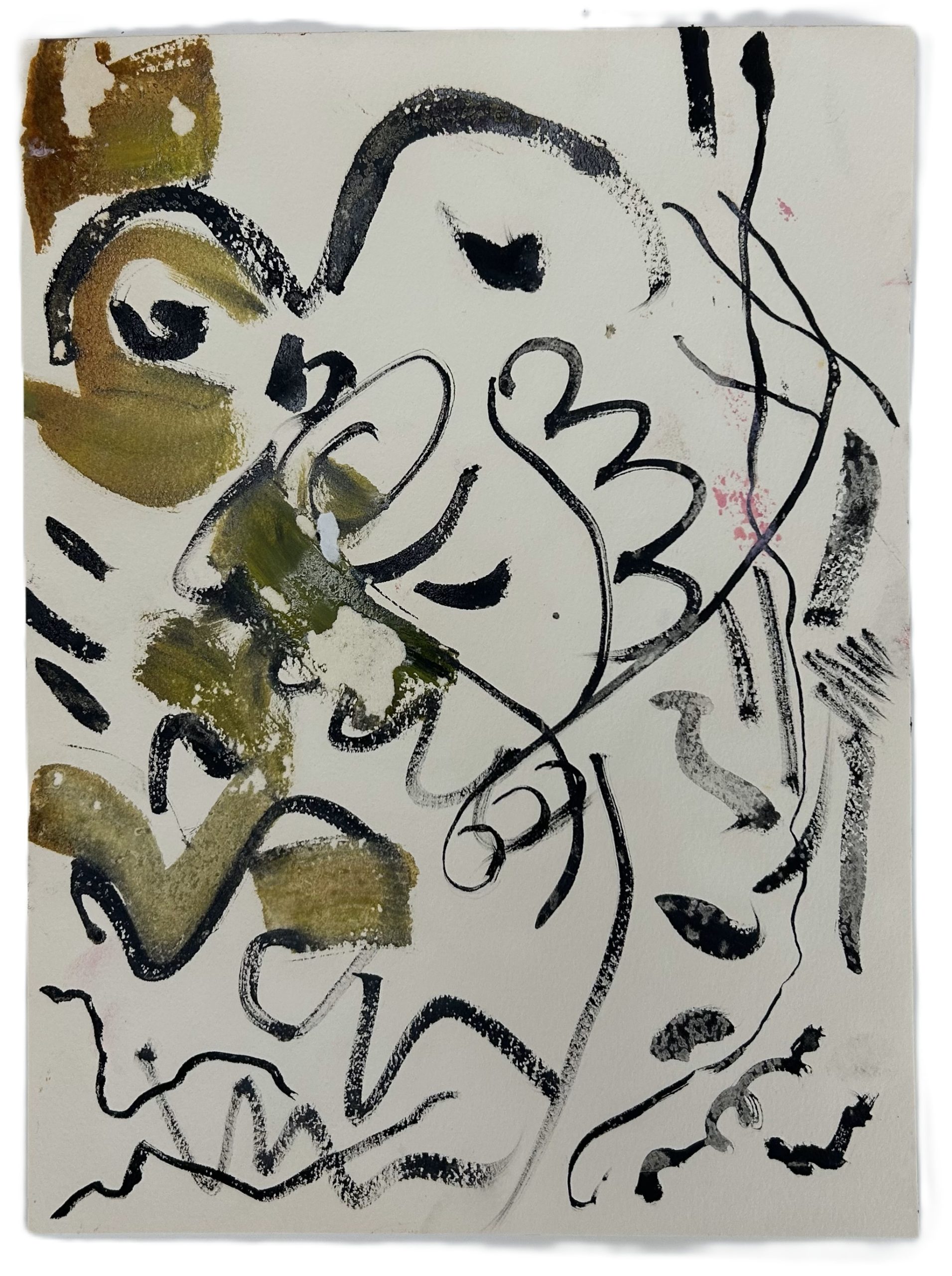 Tala Worrell Untitled, 2020 Oil on Paper 33 X 25 cm