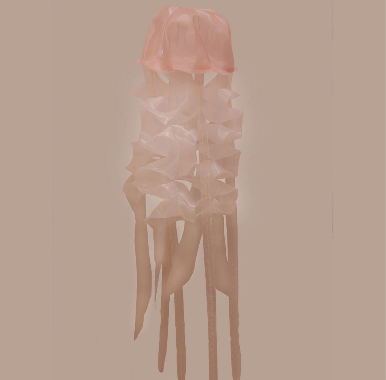 Title: Jellyfish 12 Year: 2019 Mediums: Fabric Size: 19 cm x 69 cm