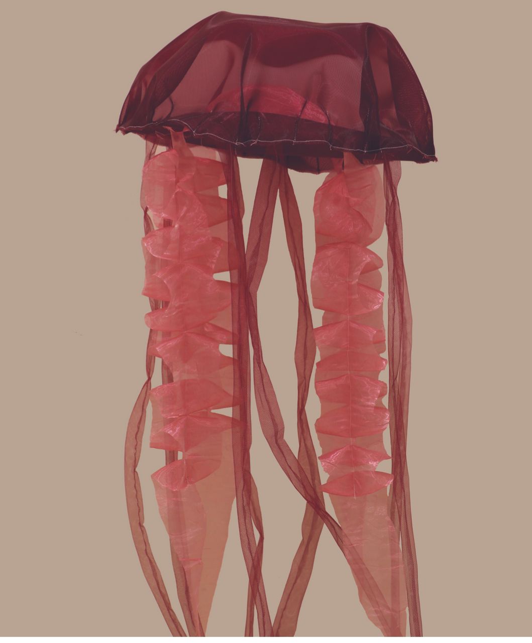 Title: Jellyfish 2 Year: 2019 Mediums: Fabric Size: 40 cm x 101 cm
