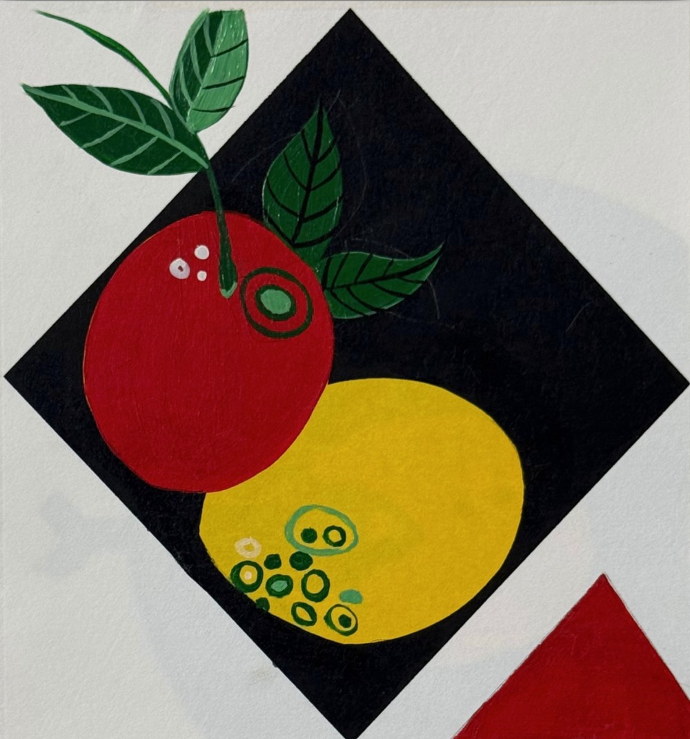 Dina Mattar Memories , 2023 Acrylic on canvas 15x15 cm Available