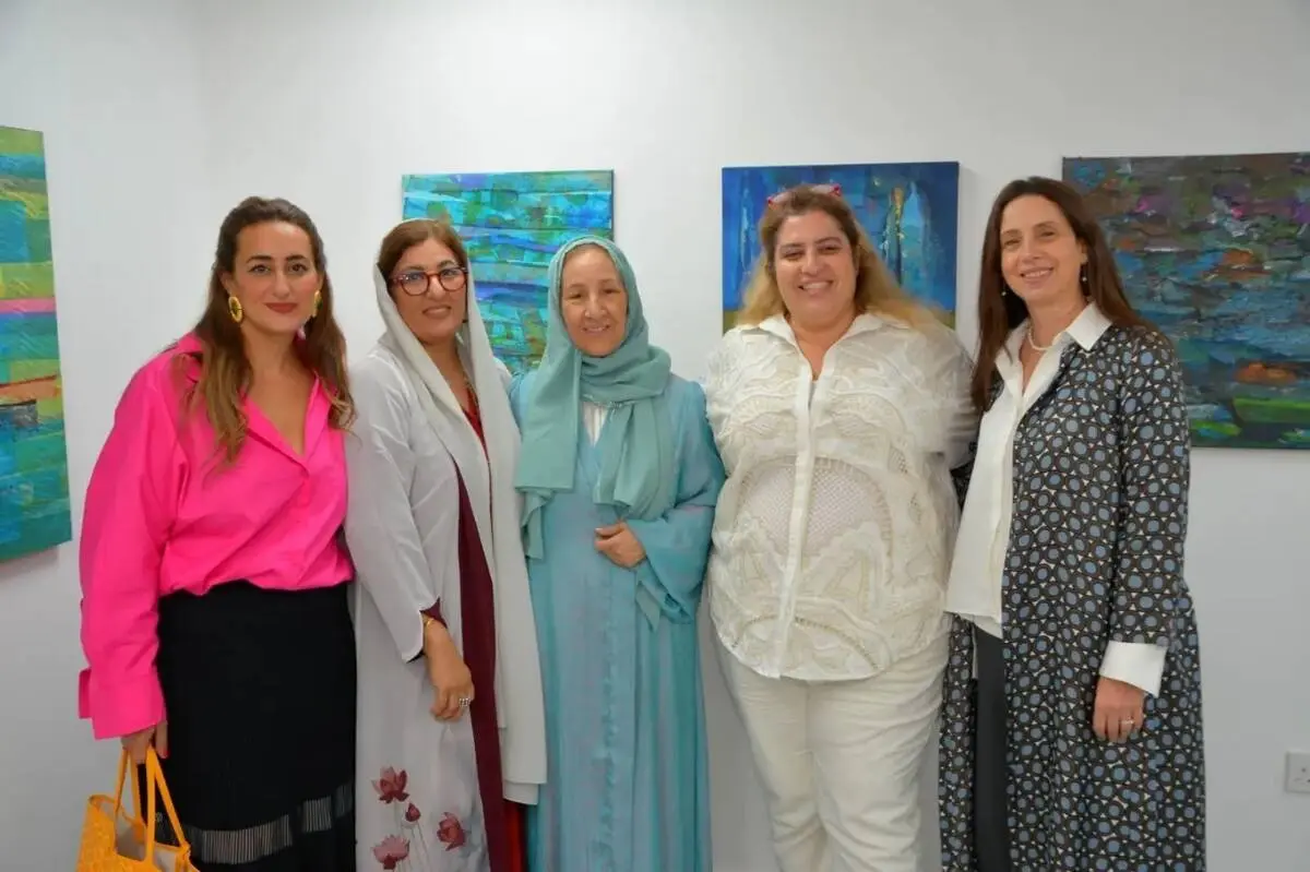 Najat+Makki’s+‘Whispering+Definitions’+exhibition+opens+at+Iyad+Qanazea+Gallery Najat+Makki’s+‘Whispering+Definitions’+exhibition+opens+at+Iyad+Qanazea+Gallery